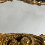 Louis XV style gilded bronze mirror