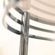 Vintage 70s chrome coffee table