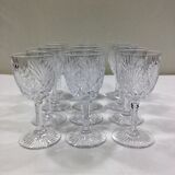 Saint Louis - 11 Glass of White Wine Model Gavarni