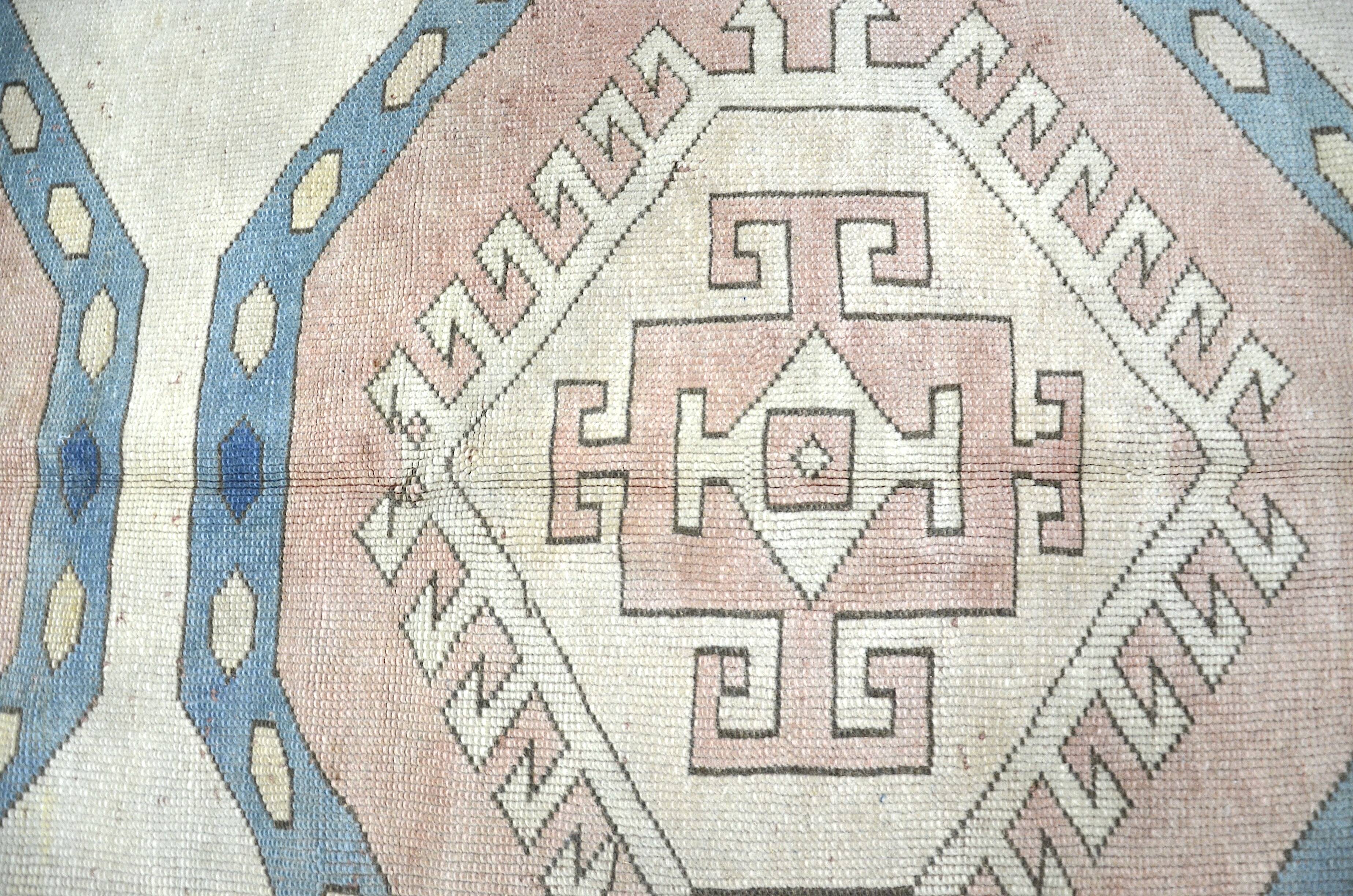 Blue & Red Anatolian Rug sku 1151