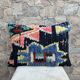 Magnifique coussin Kilim berbère vintage du Maroc