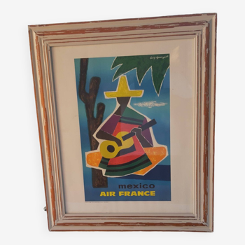 Pub Litho Air France Mexico City by Guy Georger