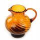 Water jug, pressed glass, Huta Barbara, Poland, 1970s