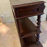 Console or turned wooden service table