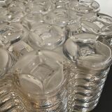 Wiła Leuchten wall lamp in molded glass 60s-70s