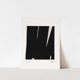 Framed abstract giclee art print 50x70cm