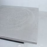 Heinz LILIENTHAL (1927-2006), coffee table, wood, engraved plaque, 1970s