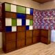Rangement modulable design 1950.