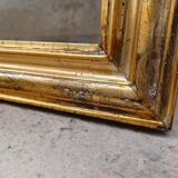 Louis philippe mirror, gilded wood