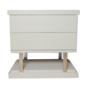 Table de chevet max gris