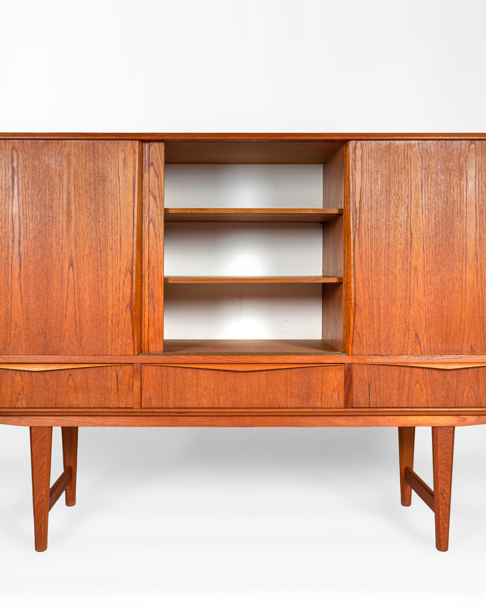 Mid Century Danish Teak Sideboard by E.W. Bach for Sejling Skabe