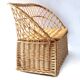 Rattan bench chest