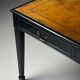 Bureau anglais du 19ème siècle noir