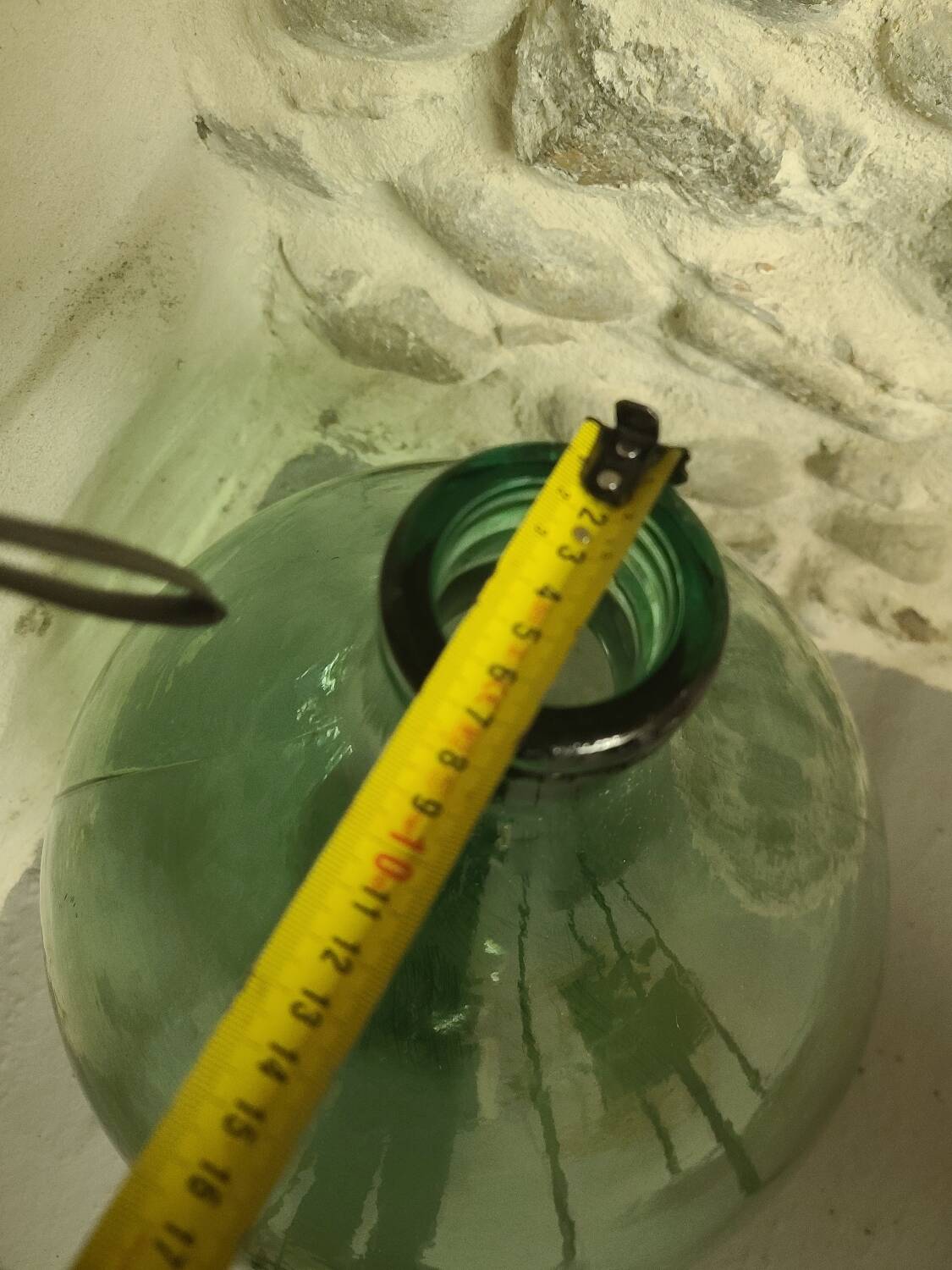 Large glass lady Jeanne