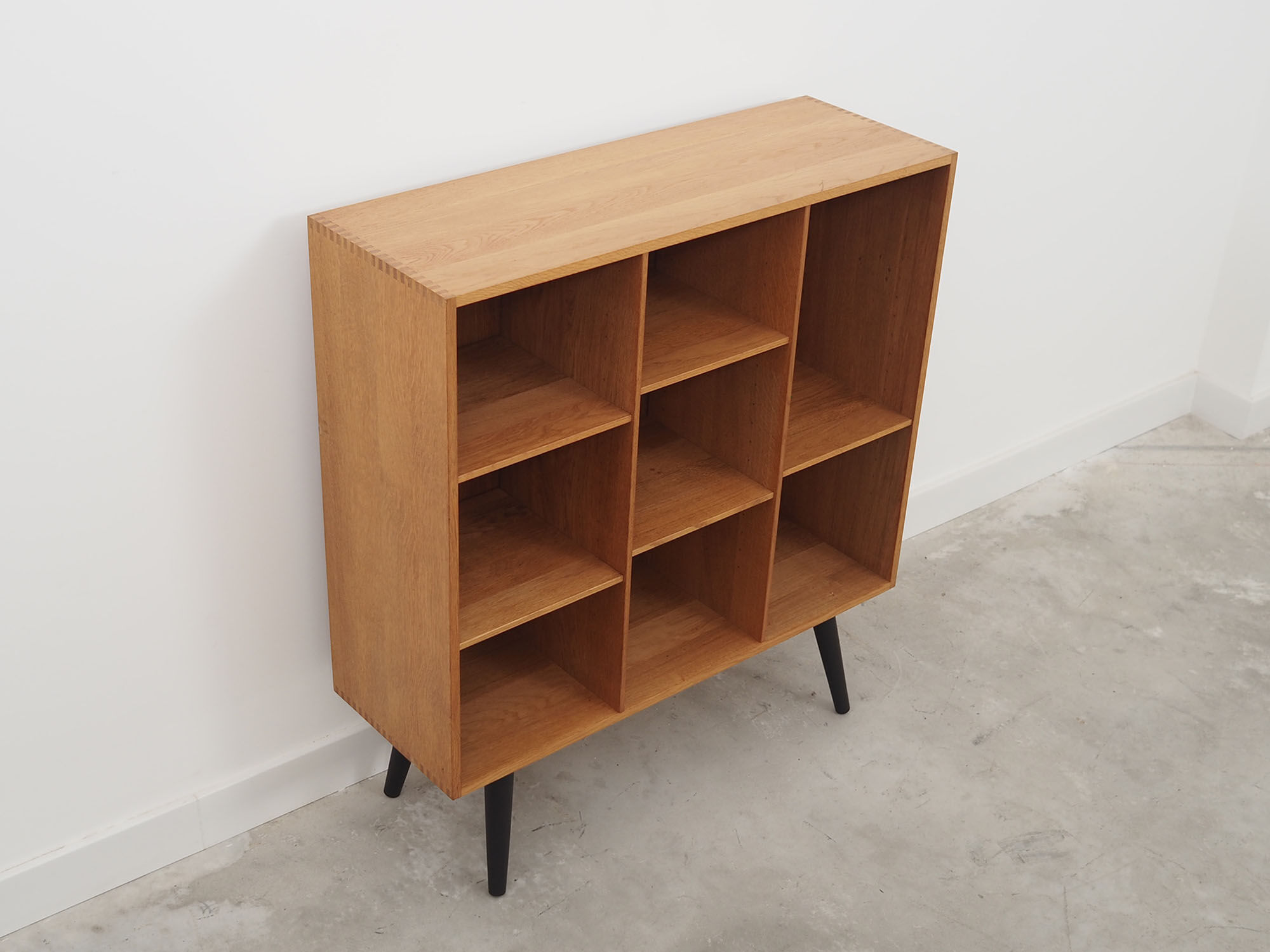 Ash bookcase, Danish design, 1970s, production: Søborg