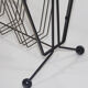 Metal newspapers rack,holder,  1960's