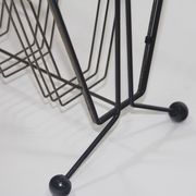 Metal newspapers rack,holder,  1960's
