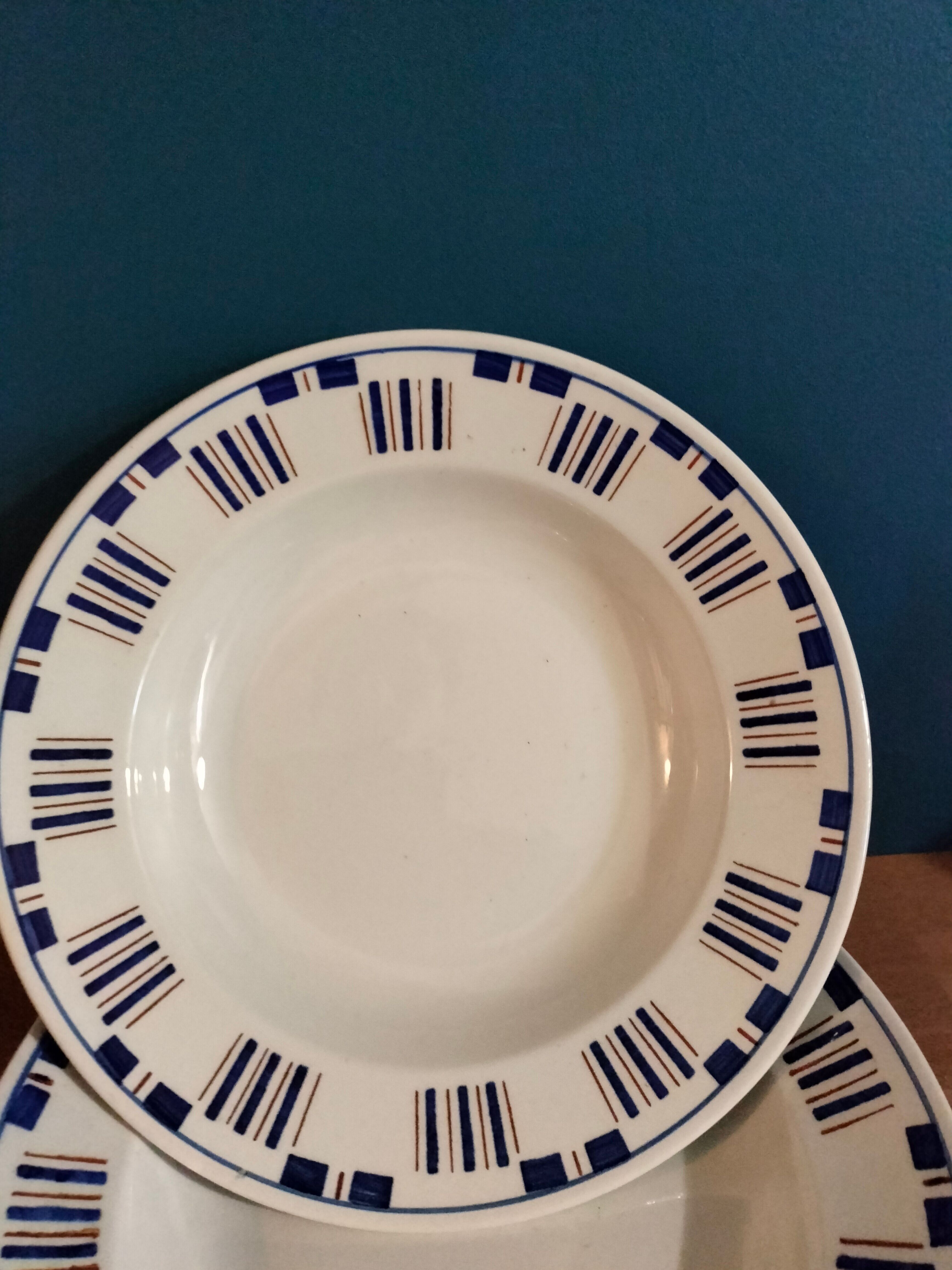 Assiettes Lunéville