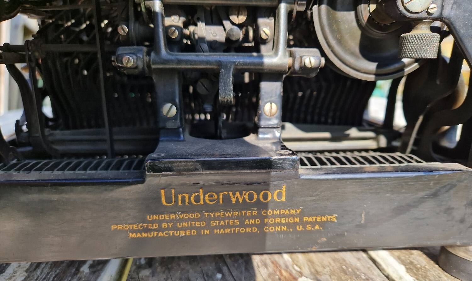Antique Underwood Typewriter