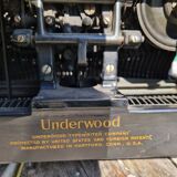 Antique Underwood Typewriter