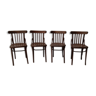 4 chaises bistrot anciennes