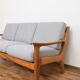 Mid-century danish teak sofa by Juul Kristensen, 1960s