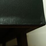 Convenient feet compass wood tinted teak 1950