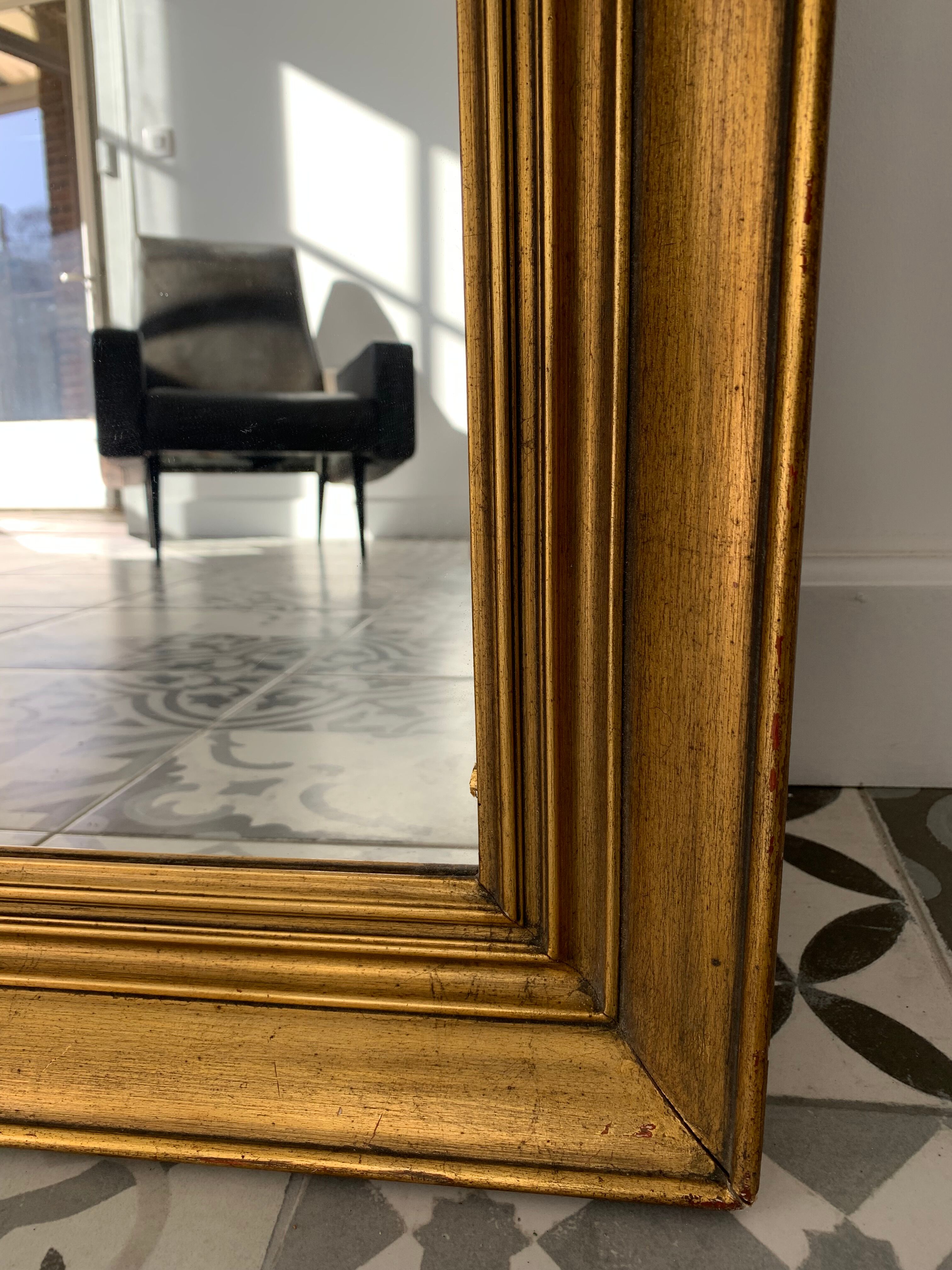 Old mirror 163x120cm