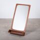 Teak Wall Mirror with Shelf, Denmark, 1960s