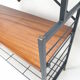 Italian Free Standing Teak Shelving Unit, 1950's