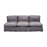 3-seater leather sofa made in the 70s