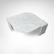 Carrara marble teardrop coffee table Germany 1980s