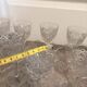 Vintage Service Set 9 Glasses Liqueur Wine Water Baccarat Crystal Lagny