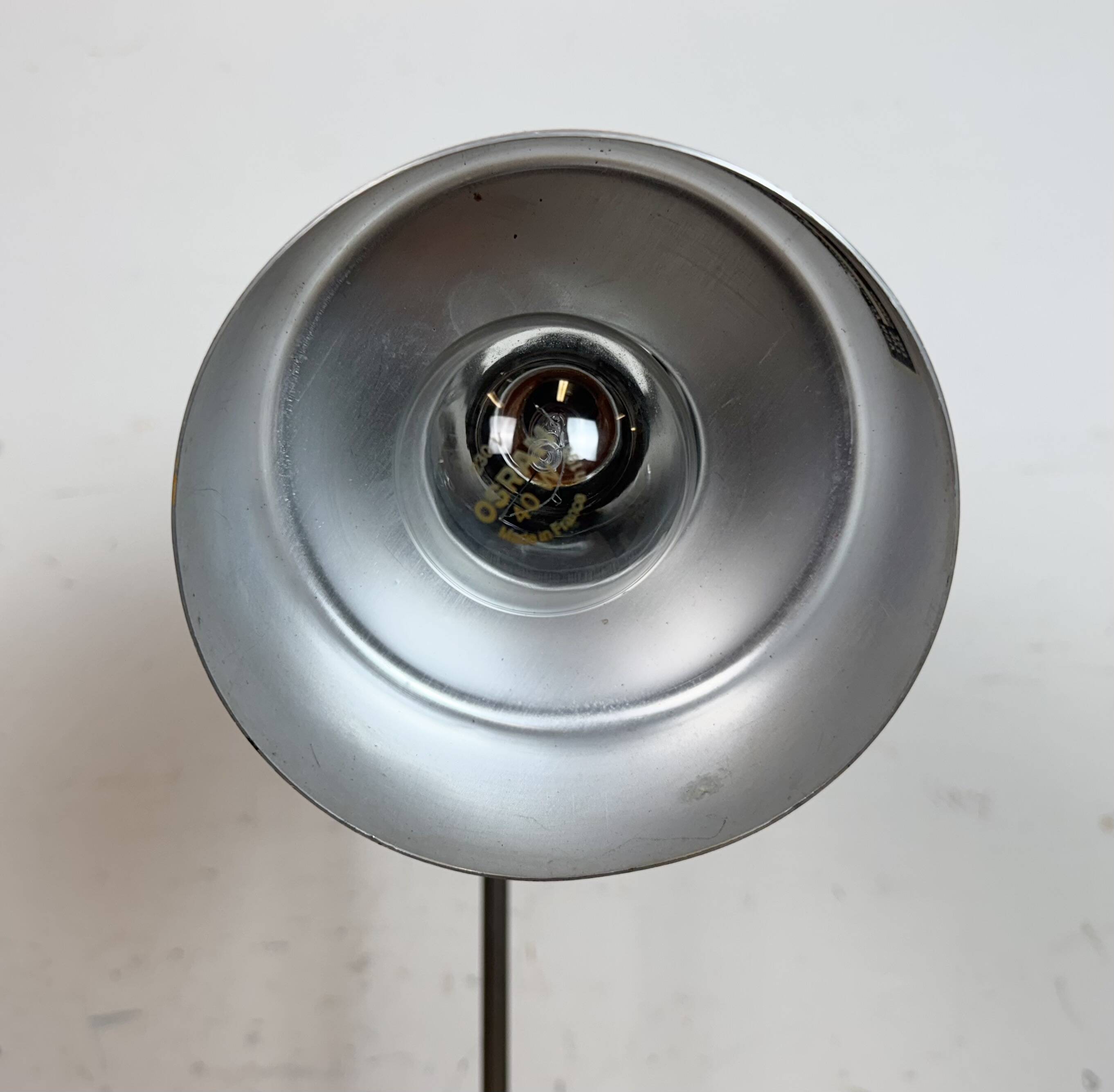 Vintage Orange Table Lamp , 1970s