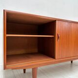 1960s Vintage Danish Mid-Century Teak Sideboard by Clausen & Søn