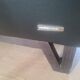Canapé Roche Bobois cuir noir 3 places 210 cms