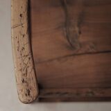 Mountain armchair in larch and pine, around 1900