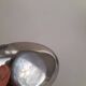 Pair of Nuance candle holders in the shape of pebbles.