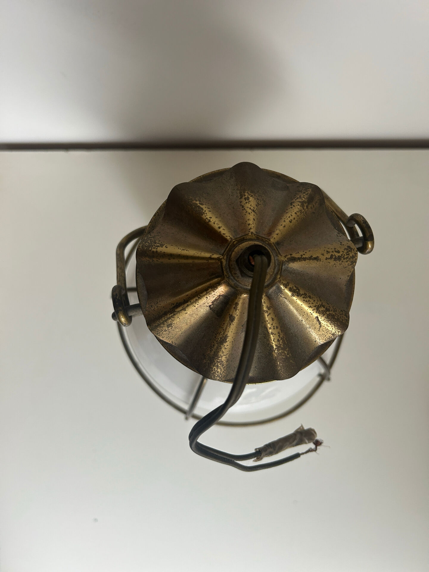 Vintage nautical lantern lamp