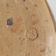 Signed vintage sandstone teapot