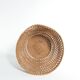 Mid-Century Modern Wicker Wastebasket