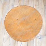 Industrial workshop stool, Made in France, adjustable height, 1970