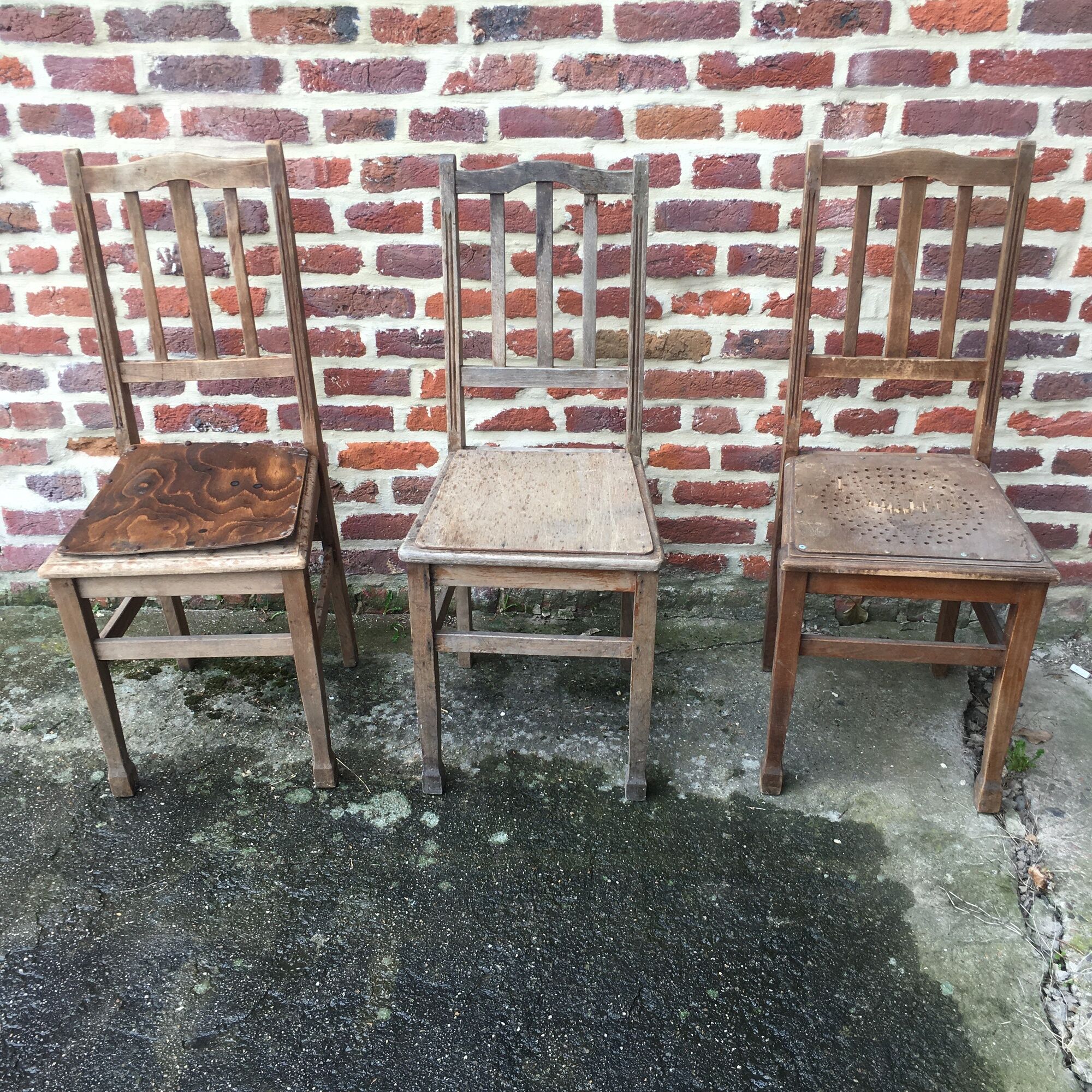 Set of 6 Luterma bistro chairs