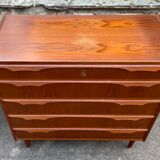 Danish teak chest of drawers for Trekanten 1960's, Denmark