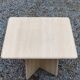 Set of 3 travertine trundle coffee tables from the 70s