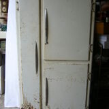 Three-door metal cabinet old CDS France