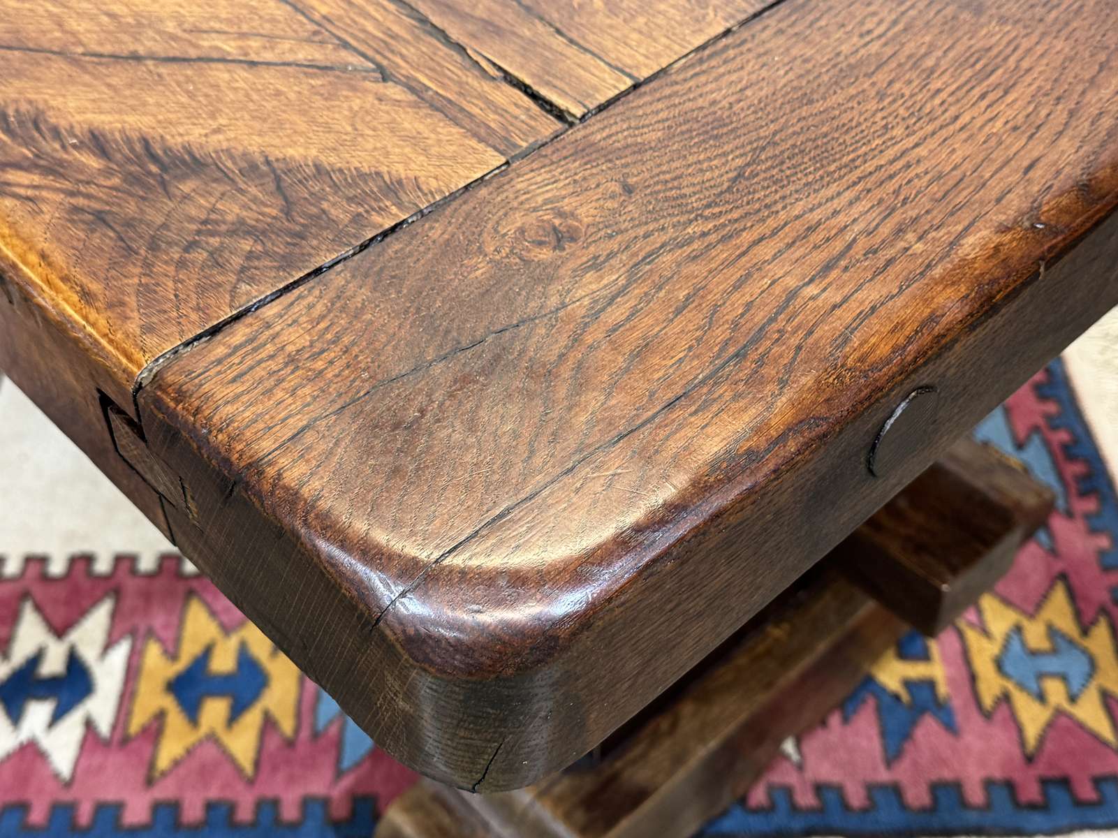 Monastery table in oak from the early 20th century.