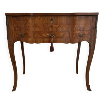 Antique dressing table with folding mirror – Louis XV style