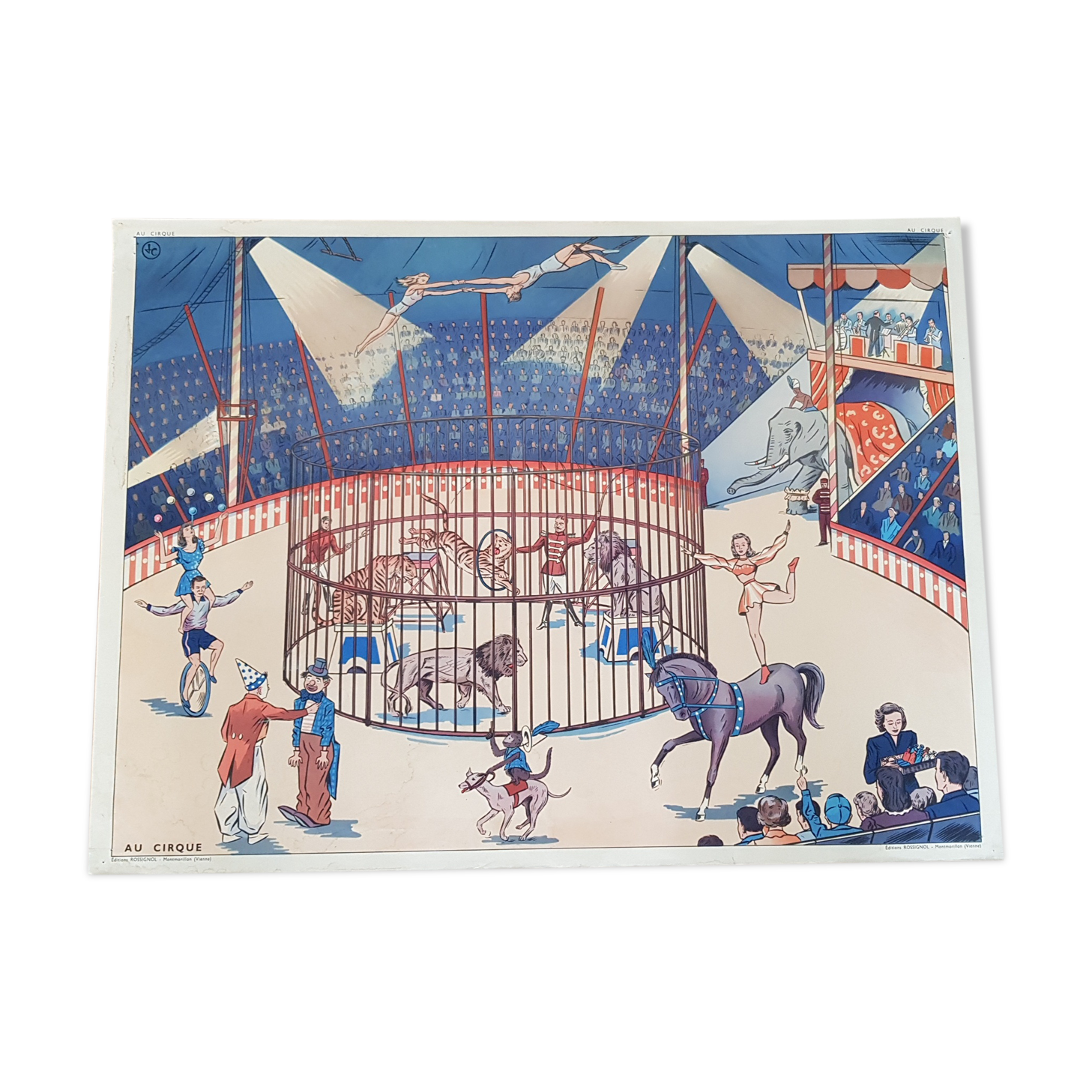Rossignol school poster edition: at the circus and after the downpour