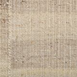 Striped Pattern Brown & Cream Vintage Kilim Rug, 220x300Cm